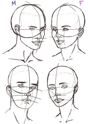 how to sketch a face easy: the importance of understanding anatomy in facial sketches